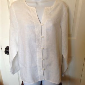 Liz Claiborne White Blouse